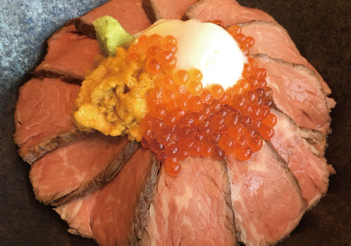 ローストビーフ丼