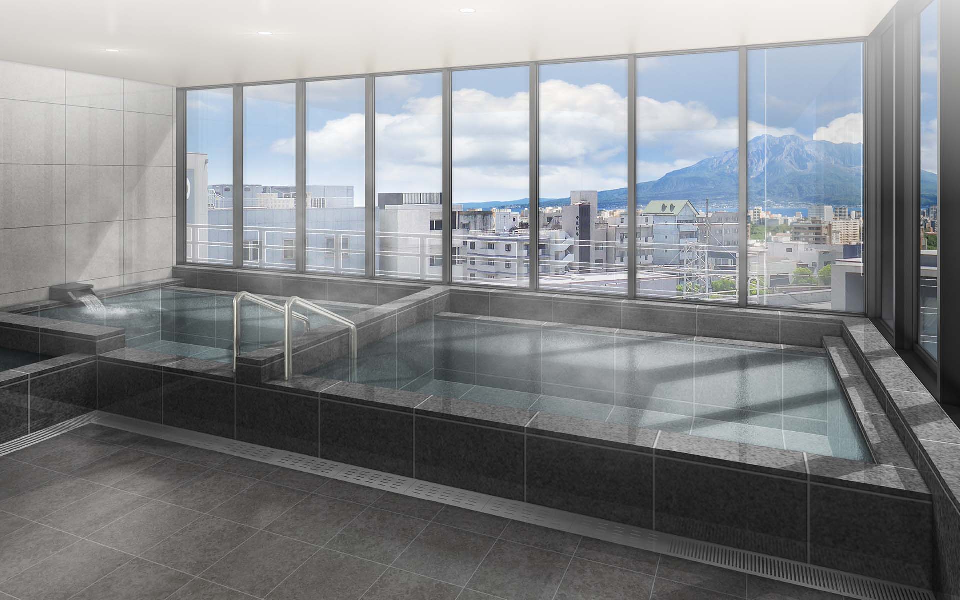 ホテルグランセレッソ鹿児島天文館 温泉