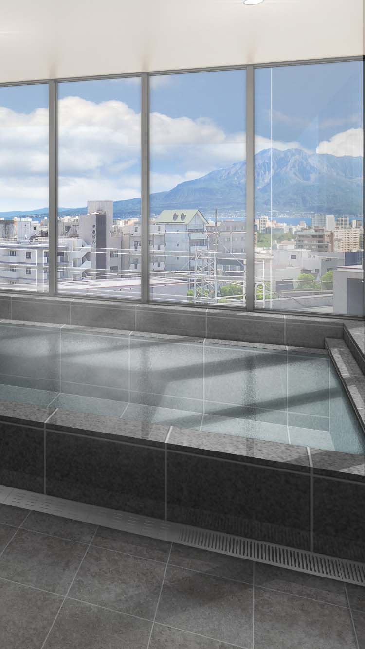 ホテルグランセレッソ鹿児島天文館 温泉
