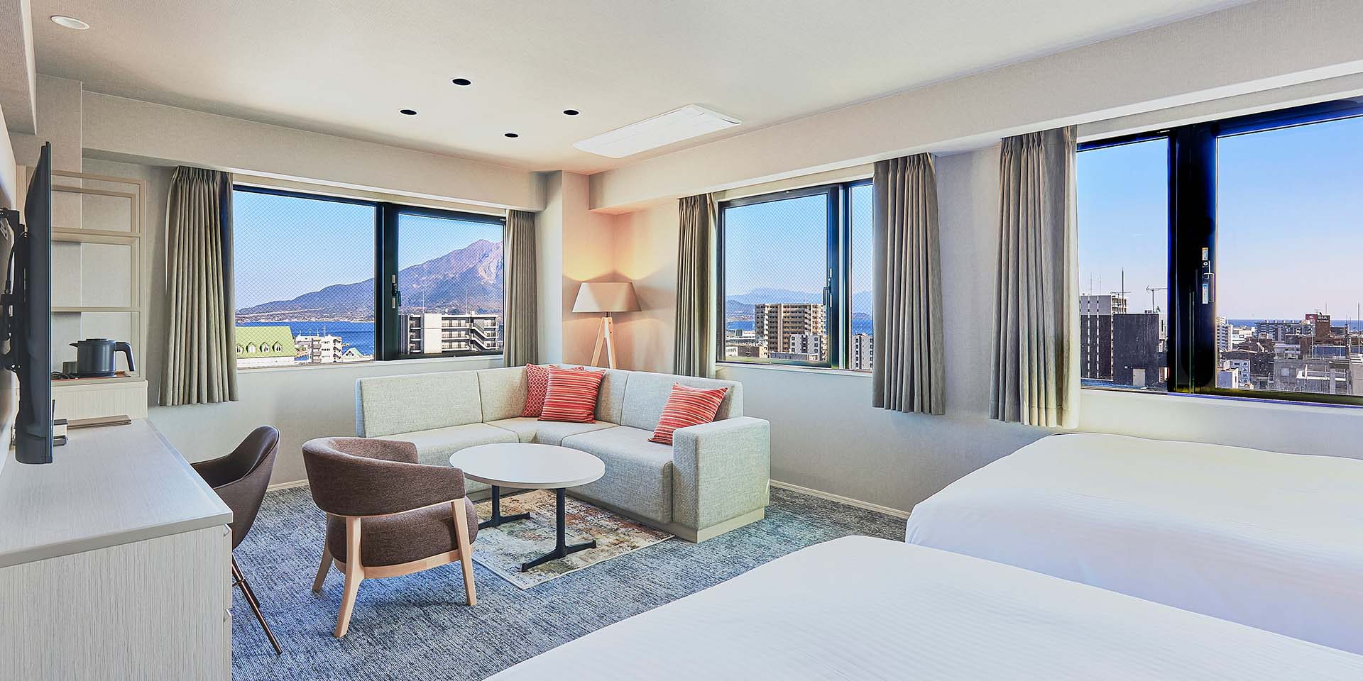 ザ・グランセレッソ
（桜島ビュー デラックスツイン）